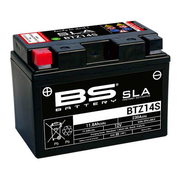 Batteries BS Battery BS Battery BTZ14S SLA