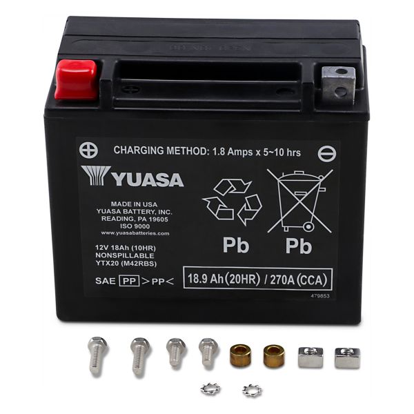 Batteries Yuasa FA YTX20