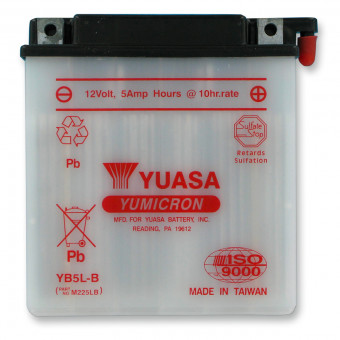Batteries Yuasa YB5LB Batteries Yuasa YB5LB