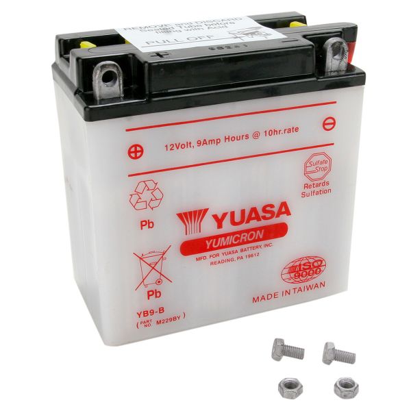 Batteries Yuasa YB9B