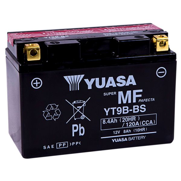 Batteries Yuasa YT9B-BS (0.40 L)