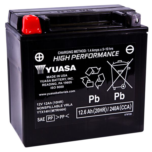 Batteries Yuasa YTX14H
