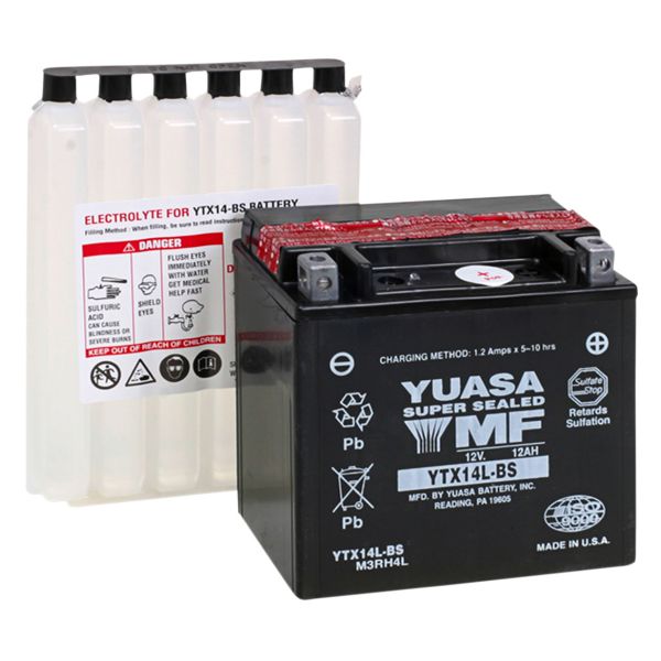 Batteries Yuasa YTX14L-BS (0.69 L)
