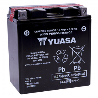 Batteries Yuasa YTX20CH-BS (0.82 L)