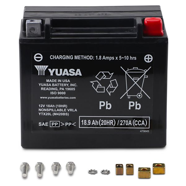 Batteries Yuasa YTX20L