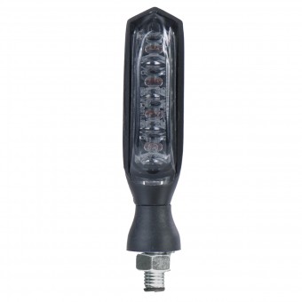 Motorcycle and Scooter Turn Sign Chaft Atomic Black Led Motorcycle and Scooter Turn Sign Chaft Atomic Black Led