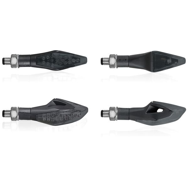 Motorcycle and Scooter Turn Sign Chaft Sugar Led Black Motorcycle and Scooter Turn Sign Chaft Sugar Led Black