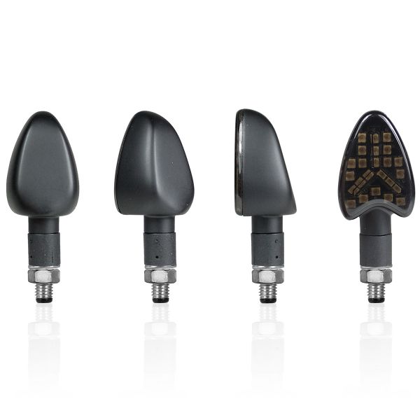 Motorcycle and Scooter Turn Sign Chaft Linger Black Fume Motorcycle and Scooter Turn Sign Chaft Linger Black Fume