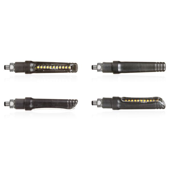 Motorcycle and Scooter Turn Sign Chaft Melten Black Motorcycle and Scooter Turn Sign Chaft Melten Black