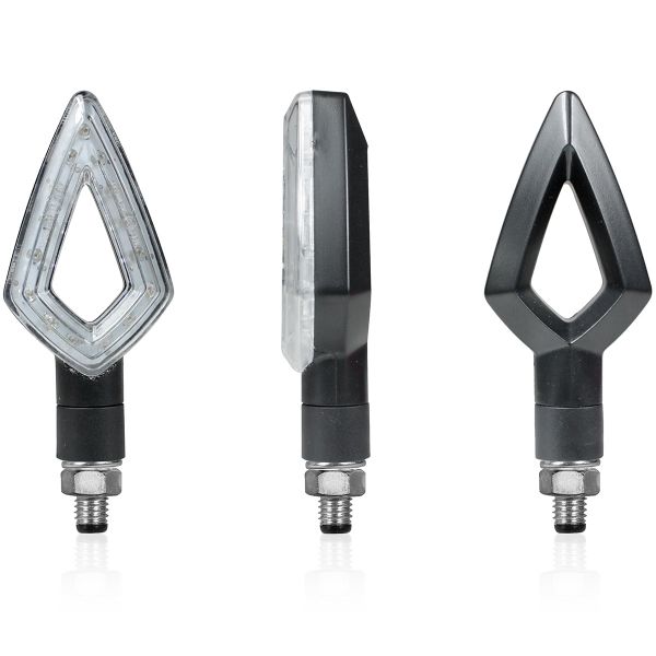 Motorcycle and Scooter Turn Sign Chaft Pitch Black Motorcycle and Scooter Turn Sign Chaft Pitch Black