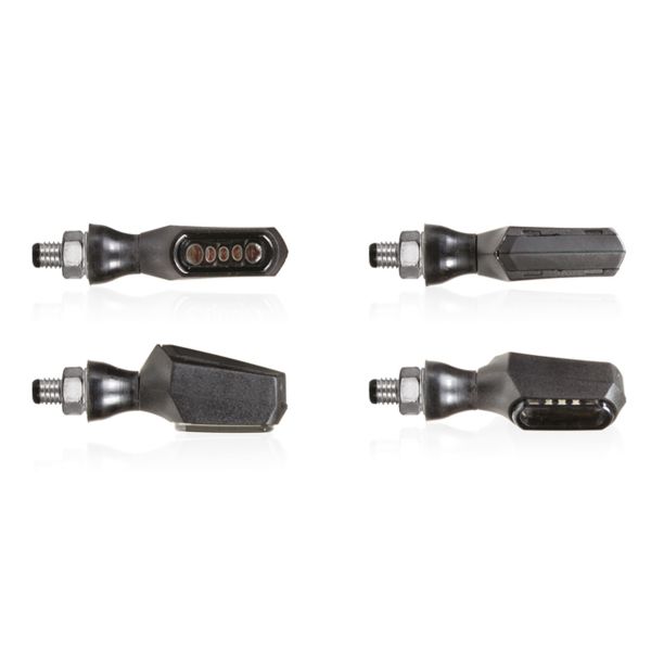 Motorcycle and Scooter Turn Sign Chaft Poker Black Motorcycle and Scooter Turn Sign Chaft Poker Black