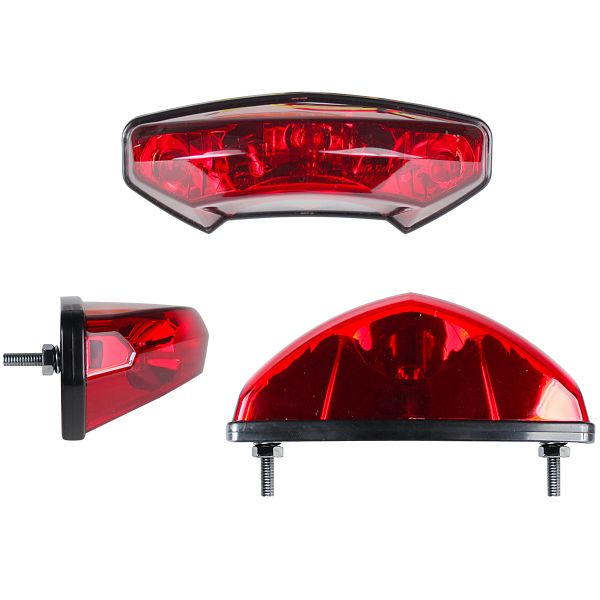 Motorcycle Lights and Headlights Chaft Flap Tail Light