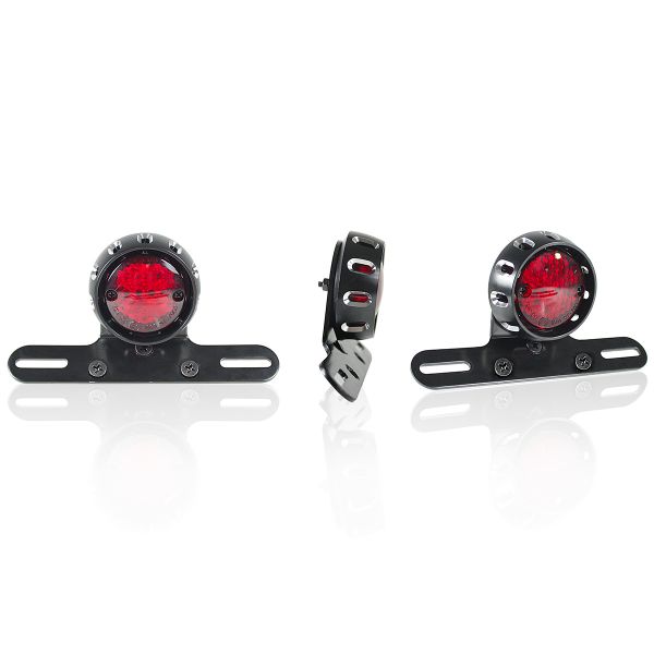 Motorcycle Lights and Headlights Chaft Vulcano Red