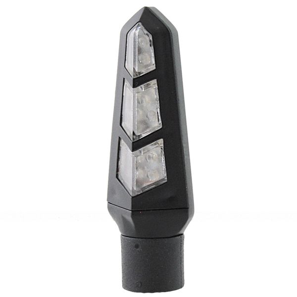 Motorcycle and Scooter Turn Sign Chaft Harvest Black