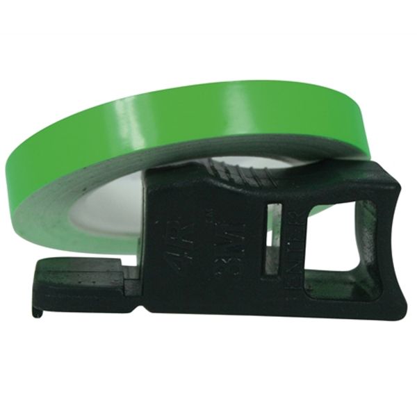 Stickers Chaft Wheel Strip Rim Tape Fluoro Green