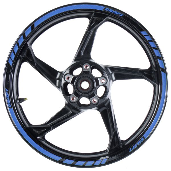 Stickers Chaft Wheel Strip Rim Tape Deluxe Blue Stickers Chaft Wheel Strip Rim Tape Deluxe Blue