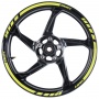 Stickers Chaft Wheel Strip Rim Tape Deluxe Yellow
