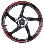 Stickers Chaft Wheel Strip Rim Tape Deluxe Red