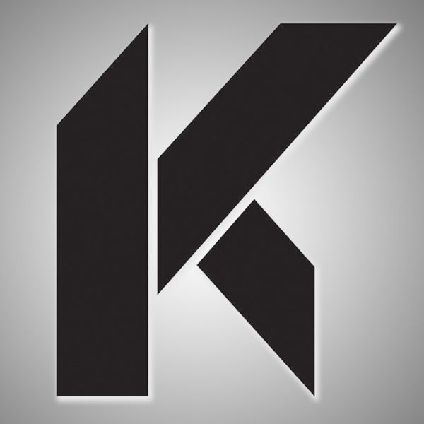 Stickers Kikaninac Pack of 5 Stickers Kikaninac 8x8cm Black