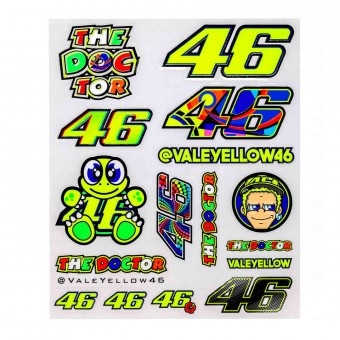 Stickers VR 46 Stickers Big VR46 Milticolore Stickers VR 46 Stickers Big VR46 Milticolore