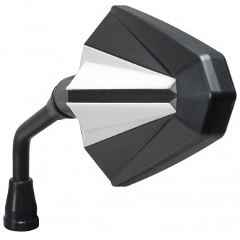 Mirrors Chaft Glory Matt Black White