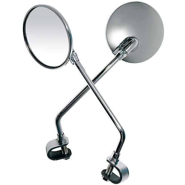 Mirrors Chaft Mirror With Chrome Clamp Mirrors Chaft Mirror With Chrome Clamp