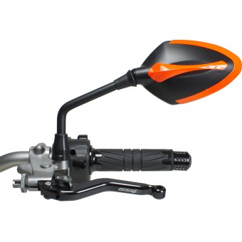 Mirrors Chaft Story Matt Black Orange