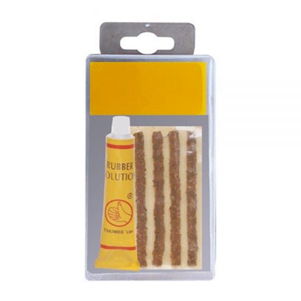 Tyre change & repair Tecnoglobe 5 Wicks and Vulcanising Solution TG Repair Kit Tubeless