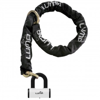 Chains LUMA 115 cm White Combo Chain Lock Chains LUMA 115 cm White Combo Chain Lock