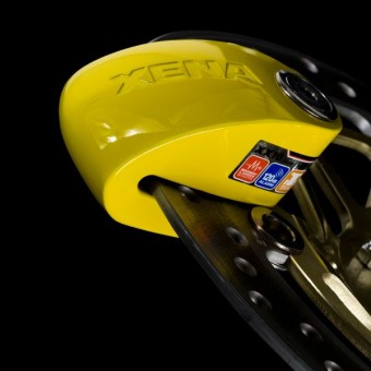 Xena Series XX 10 Yellow SRA Alarmed Disc Lock