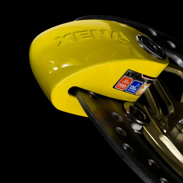 Xena Series XX 10 Yellow SRA Alarmed Disc Lock