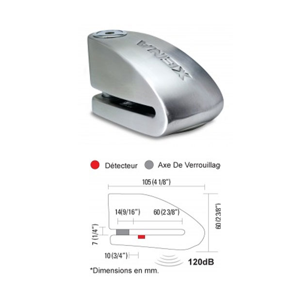 Xena XX 15 Alarm Acier