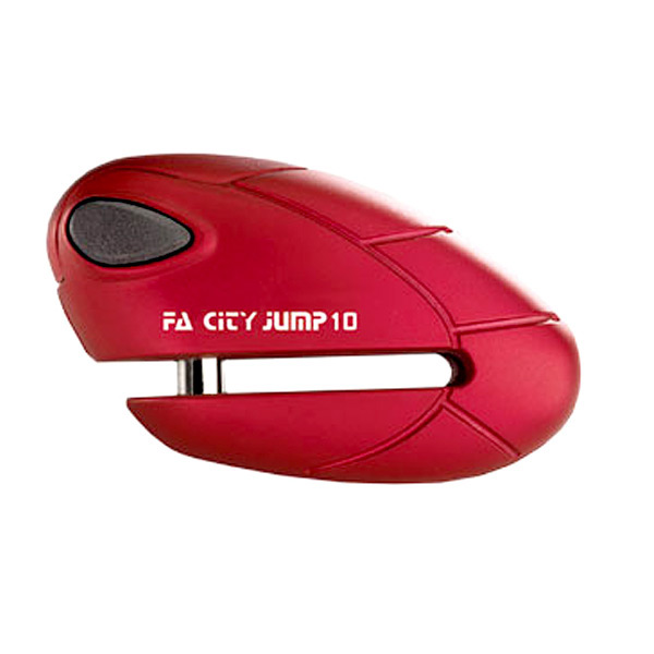Motorcycle Accessories France Antivol FA City Jump Red - Pin De 10 Mm