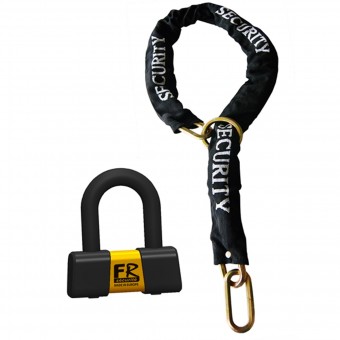 Chains FR Sécurité Chain Lasso and D-Lock + FR75 120 cm Chains FR Sécurité Chain Lasso and D-Lock + FR75 120 cm