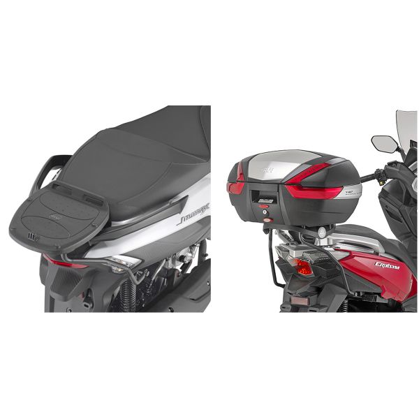 Top Box Mounting Kits Givi Monolock - Monokey Rack SR7056 Sym Joymax Z300/Cruisym 300 (17-20)