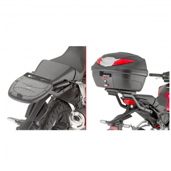 Top Box Mounting Kits Givi Monolock SR1169 Honda CB125R/CB300R (18-22) Rack Top Box Mounting Kits Givi Monolock SR1169 Honda CB125R/CB300R (18-22) Rack