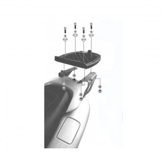 Top Box Mounting Kits Givi Support Monolock (SR46M) Top Box Mounting Kits Givi Support Monolock (SR46M)