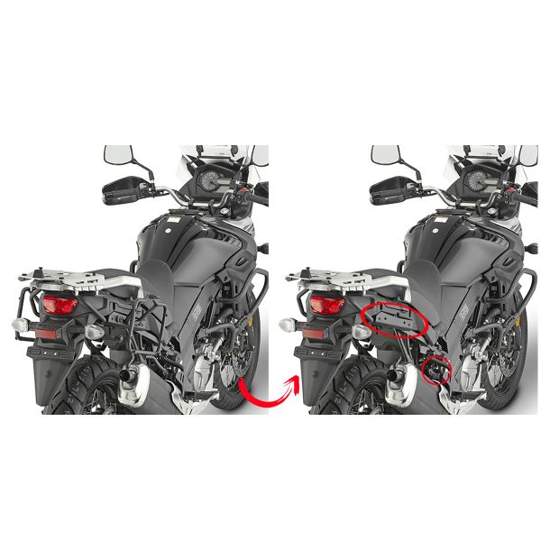Pannier Mounting Kits Givi Pannier Quick Rack Removal PLR3112 Suzuki V-Strom 650 (17-20)