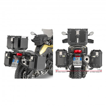 Pannier Mounting Kits Givi Pannier Rack Trekker Outback PL5127CAM BMW F750GS/F850GS (18-21) Pannier Mounting Kits Givi Pannier Rack Trekker Outback PL5127CAM BMW F750GS/F850GS (18-21)