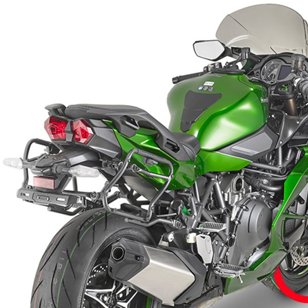 Pannier Mounting Kits Givi Pannier Quick Rack Removal V35 PLXR4123 Kawasaki Ninja H2 SX (18-20)