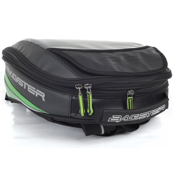Tank Bags Bagster Roader Black Green Tank Bags Bagster Roader Black Green