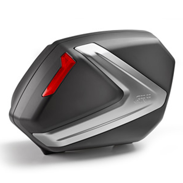 Top Boxes - Panniers Givi Monokey Side V37N Black Silver Top Boxes - Panniers Givi Monokey Side V37N Black Silver