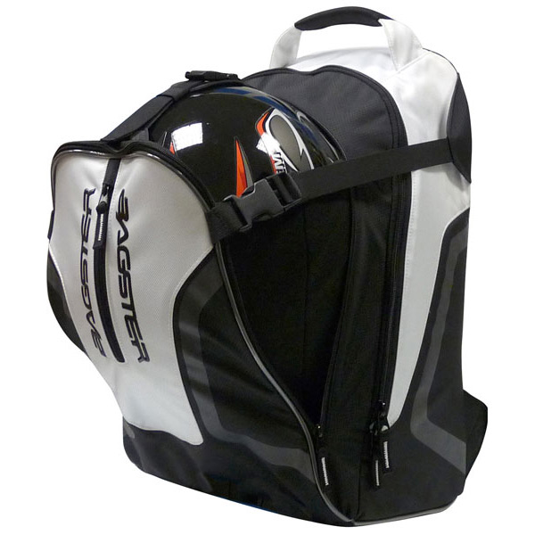 Motorcycle Backpacks Bagster Cyclone Black White