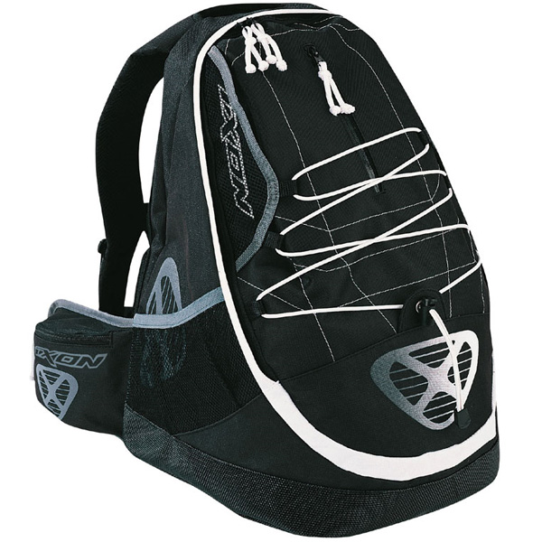 Motorcycle Backpacks Ixon X-Plode Black White