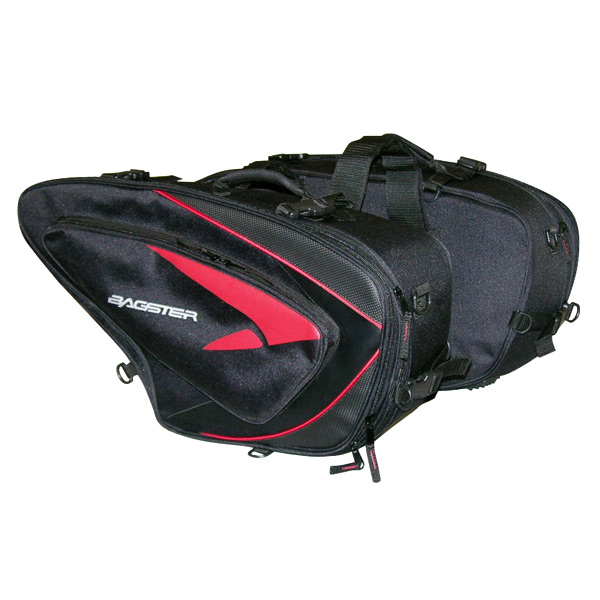 Motorcycle Accessories Bagster Sprint Black Red