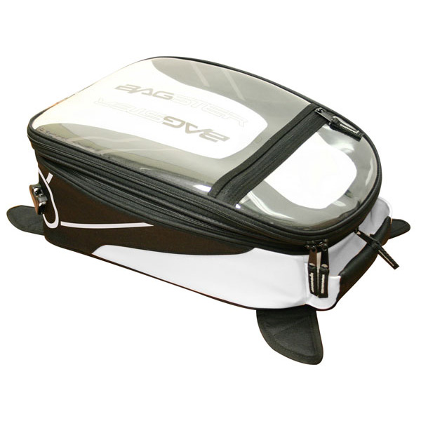 Motorcycle Accessories Bagster Gravity Black White