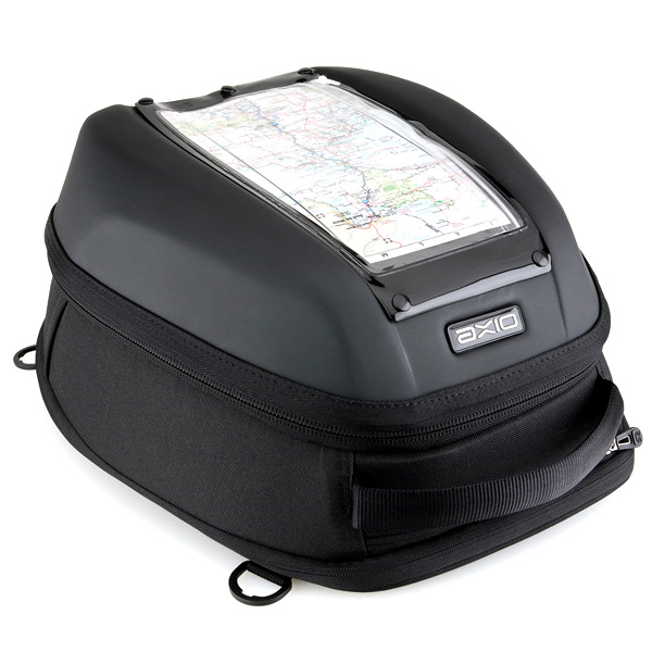 Motorcycle Accessories Axio Tank Bag Matte Black