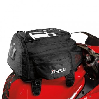 Motorcycle Accessories ICON Urban Tank Bag Black