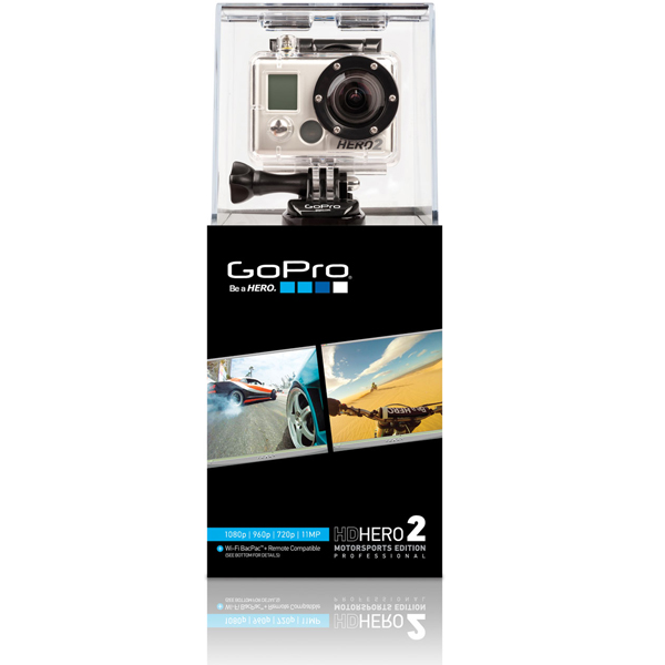 Motorcycle Accessories GoPro Camera Hero 2 HD Motorsport