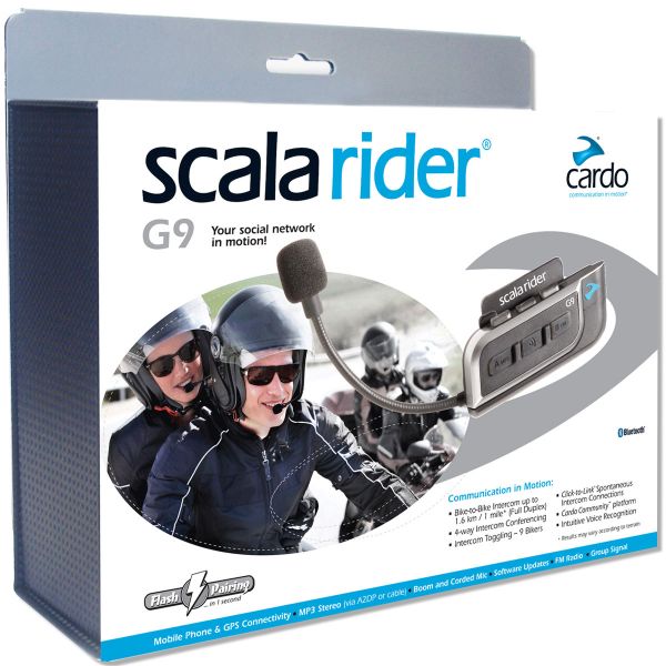 Motorcycle Accessories Cardo Scala G9